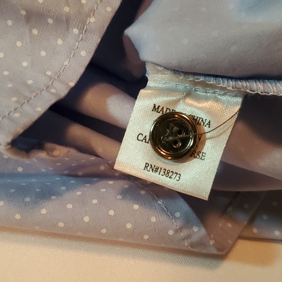 Littlest Prince Couture Blue w/White dots 12M - Picture 4 of 4